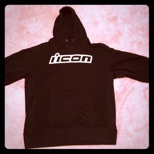 Icon motorcycle hoodie xl
